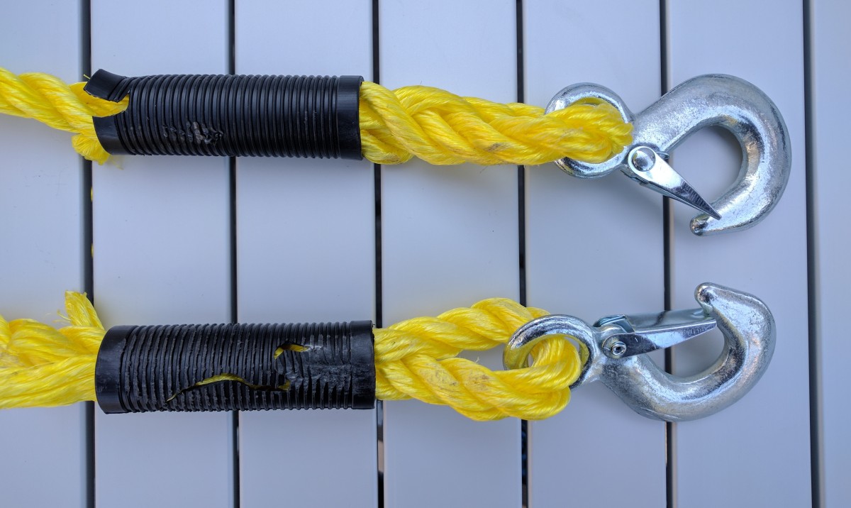 Warum man keine billigen Abschleppseile kaufen sollte – Why buying a cheap tow rope isn’t a good idea