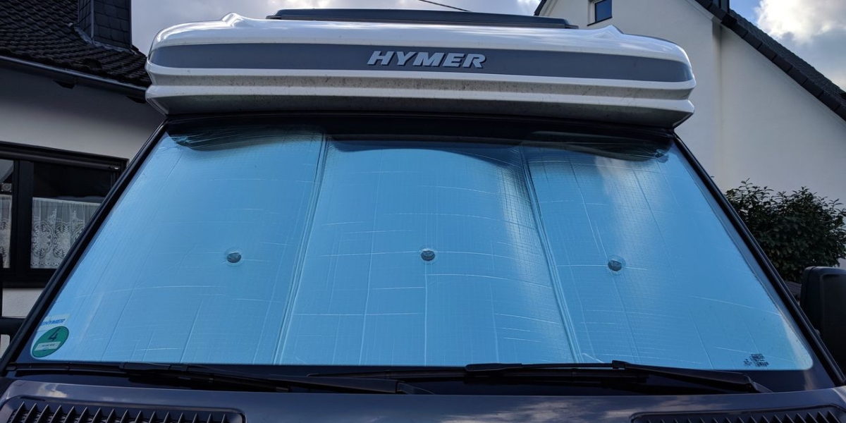 Hymer Innenisolierung Fahrerhaus / Insulation drivers cab windows, Mercedes Benz Sprinter