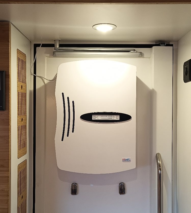 Bayernluft – Lüftungsgerät mit Wärmetauscher im Wohnmobil
